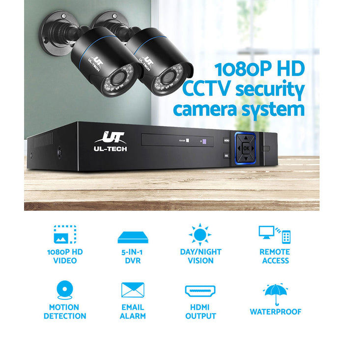 My Best Buy - UL Tech 1080P 4 Channel CCTV Security Camera