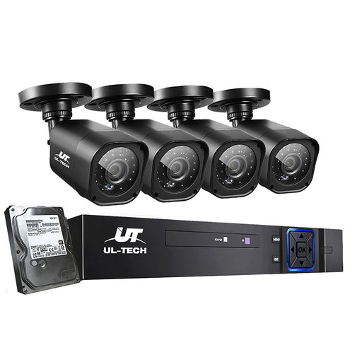 My Best Buy - UL-tech CCTV Camera Home Security System 8CH DVR 1080P Cameras Outdoor Day Night