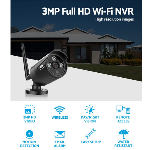 My Best Buy - UL-TECH 3MP Wireless Security Camera System IP CCTV Home