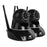 My Best Buy - UL Tech Set of 2 1080P Wireless IP Cameras - Black