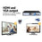 My Best Buy - UL-tech CCTV Security Camera System 4CH DVR 1080P 5in1 Recorder Video 4TB