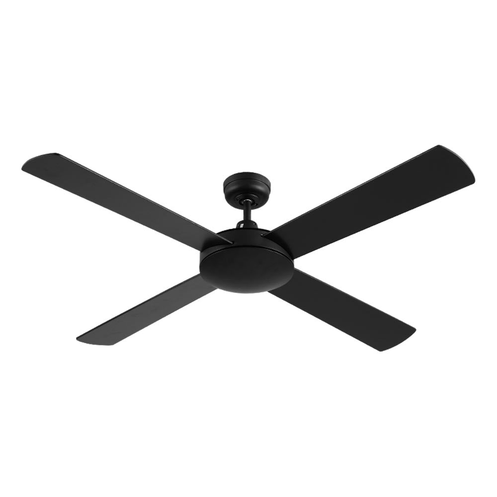 My Best Buy - Devanti 52'' Ceiling Fan w/Remote - Black