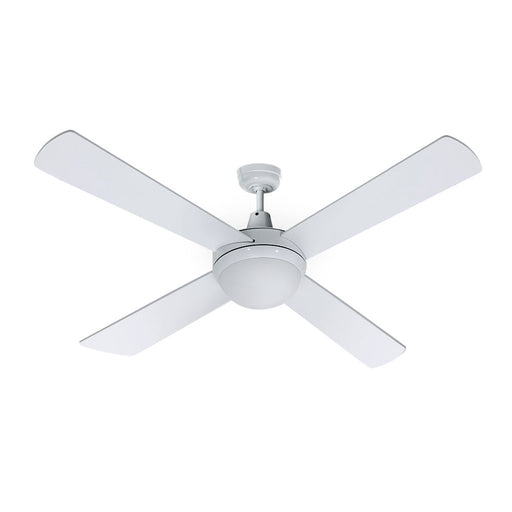 My Best Buy - Devanti 52'' Ceiling Fan w/Light w/Remote Timer - White
