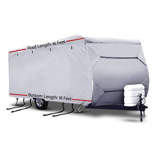 My Best Buy - Weisshorn 16-18ft Caravan Cover Campervan 4 Layer UV Water Resistant