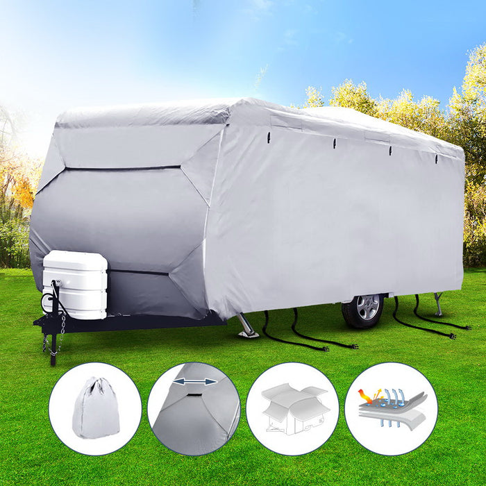 My Best Buy - Weisshorn 22-24ft Caravan Cover Campervan 4 Layer UV Water Resistant