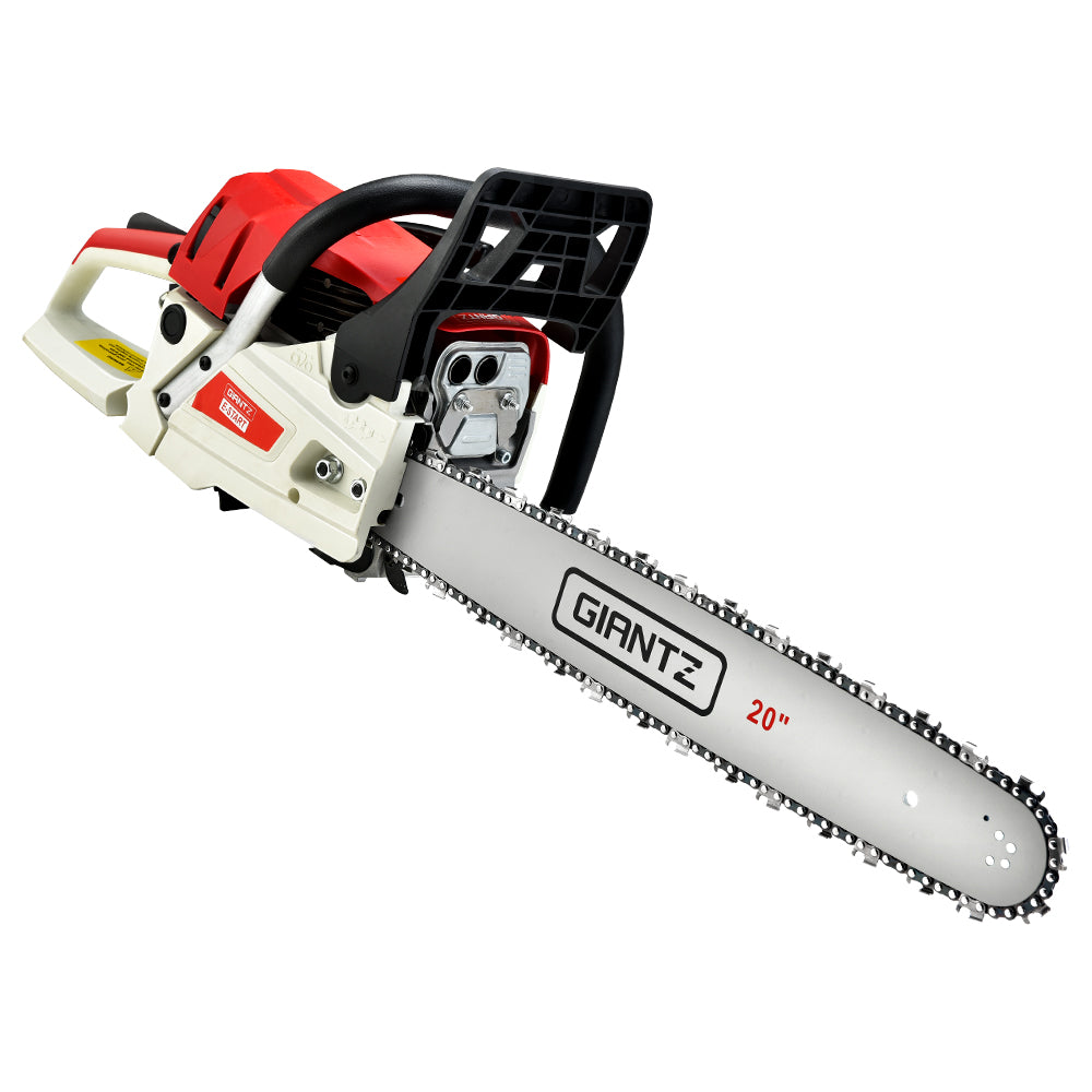 My Best Buy - Giantz 62CC Chainsaw Commercial Petrol 20" Bar E-Start 20 Bar Pruning Chain Saw