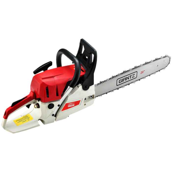 My Best Buy - Giantz 62CC Chainsaw Commercial Petrol 20" Bar E-Start 20 Bar Pruning Chain Saw