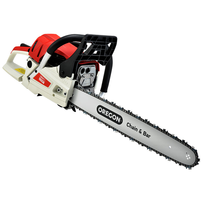 My Best Buy - Giantz Petrol Chainsaw Commercial 52cc E-Start 20 Oregon Bar Pruning Chain Saw