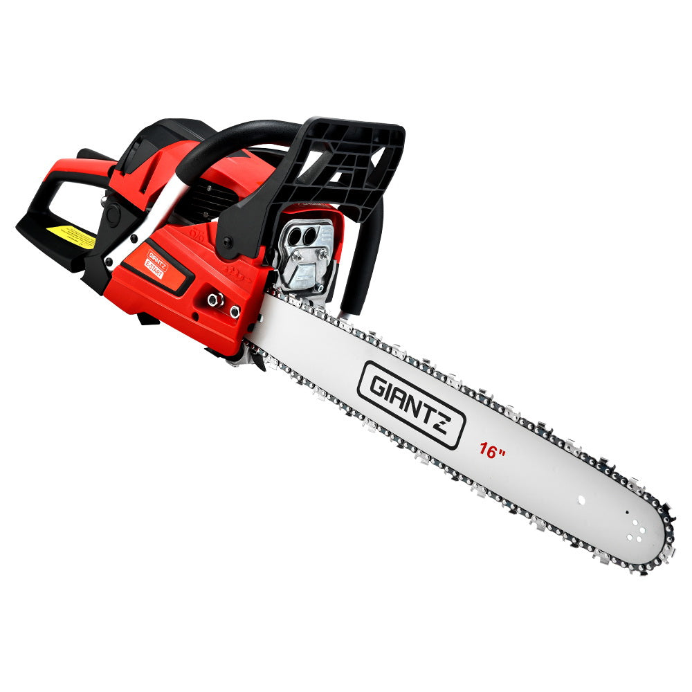 My Best Buy - Giantz Petrol Chainsaw Chain Saw E-Start Commercial 45cc 16'' Top Handle Tree