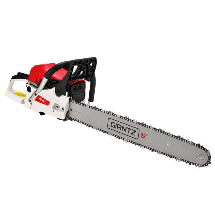 My Best Buy - Giantz 62cc Petrol Commercial Chainsaw 22" Bar E-Start Tree Chain Saw 5.2HP