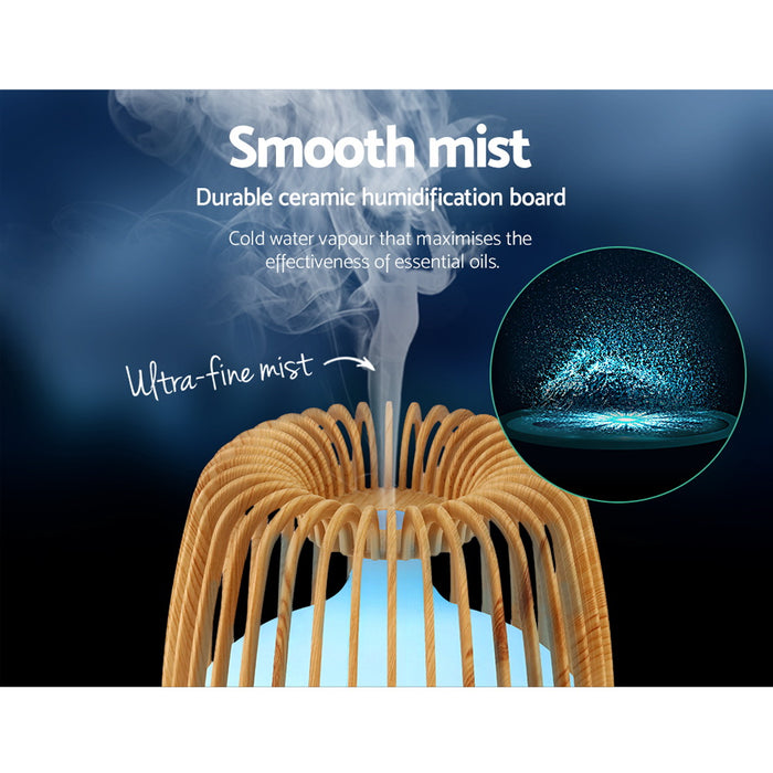 My Best Buy - Devanti 4-In-1 Aroma Diffuser Aromatherapy Humidifier Essential Oil 500ml