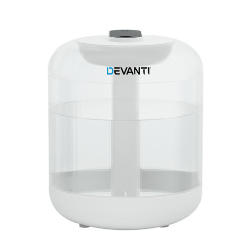 My Best Buy - Devanti 1L Air Humidifier Ultrasonic Purifier Aroma Diffuser Essential Oil LED