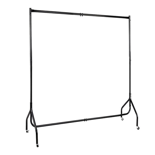 My Best Buy - Artiss 6FT Clothes Racks Metal Garment Display Rolling Rail Hanger Airer Stand Portable