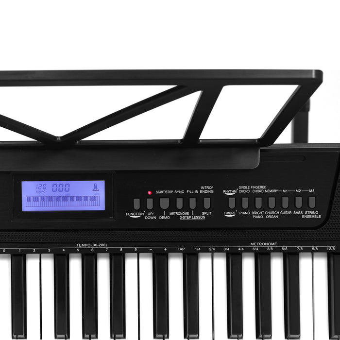 My Best Buy - Alpha 61 Keys Electronic Keyboard Digital Piano Touch Sensitive Beginner Gift