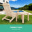 My Best Buy - Gardeon Wooden Outdoor Side Beach Table