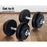 My Best Buy - 45cm Dumbbell Bar Solid Steel Pair Gym Home Exercise Fitness 150KG Capacity
