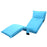 My Best Buy - Artiss Adjustable Beach Sun Pool Lounger - Blue