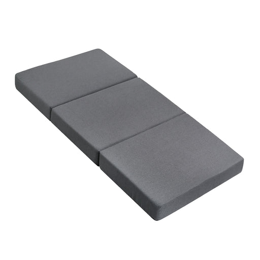 My Best Buy - Giselle Bedding Foldable Mattress Folding Foam Bed Single Grey