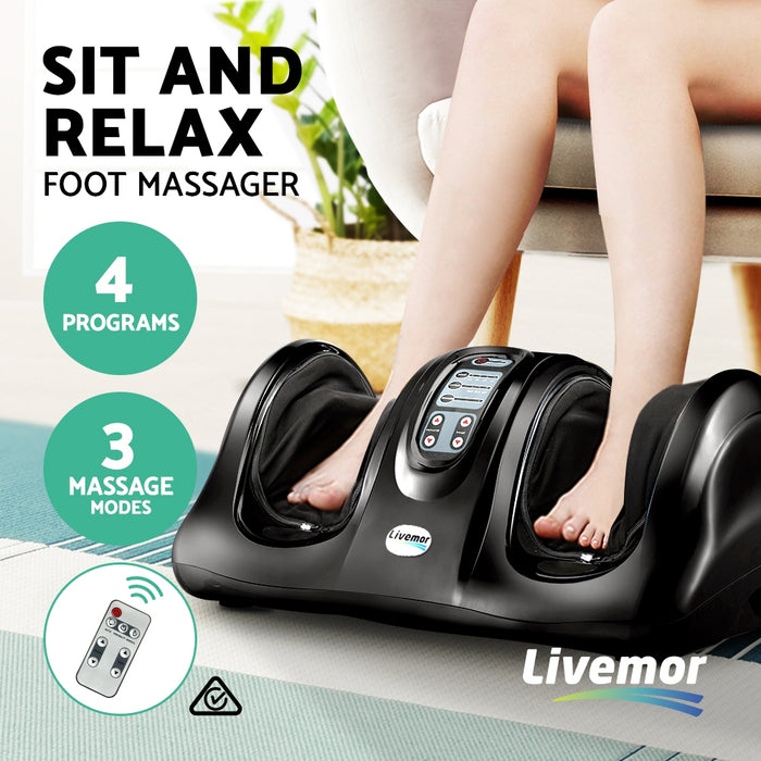 My Best Buy - Livemor Foot Massager - Black
