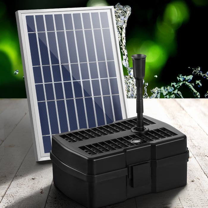 My Best Buy - Gardeon Solar Pond Pump with Eco Filter Box Water Fountain Kit 5FT