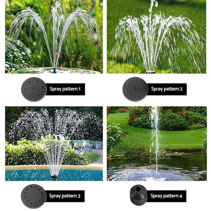 My Best Buy - Gardeon Solar Pond Pump Water Fountain Outdoor Powered Submersible Filter 4FT