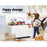 My Best Buy - Keezi Kids Wooden Toy Chest Storage Blanket Box White Children Room Organiser
