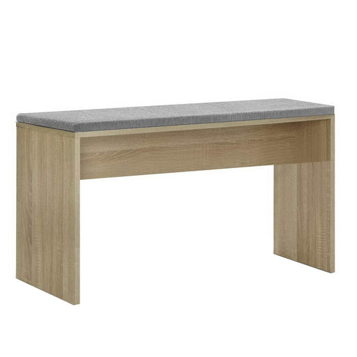 My Best Buy - Artiss Dining Bench NATU Upholstery Seat Stool Chair Cushion Kitchen Furniture Oak 90cm
