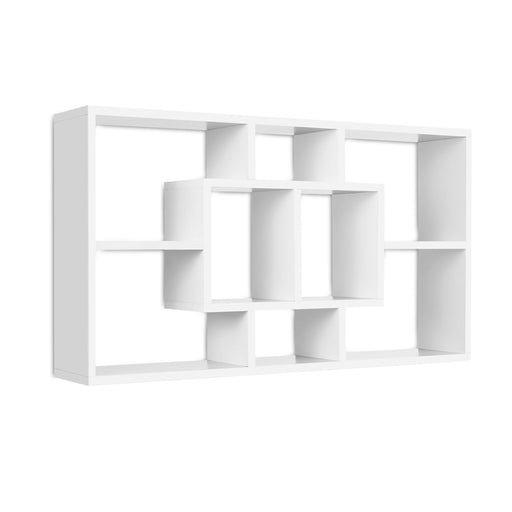 My Best Buy - Artiss Floating Wall Shelf DIY Mount Storage Bookshelf Display Rack White