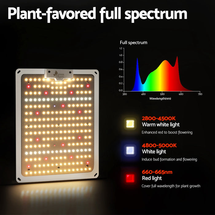 My Best Buy - Greenfingers Max 1000W LED Grow Light Full Spectrum Indoor Veg Flower All Stage