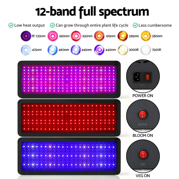 My Best Buy - Greenfingers 2000W LED Grow Light Full Spectrum