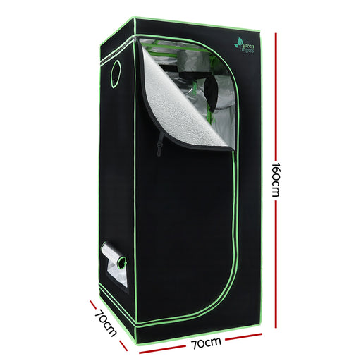 My Best Buy - Greenfingers Grow Tent Kits 1680D Oxford 0.7MX0.7MX1.6M Hydroponics Grow System