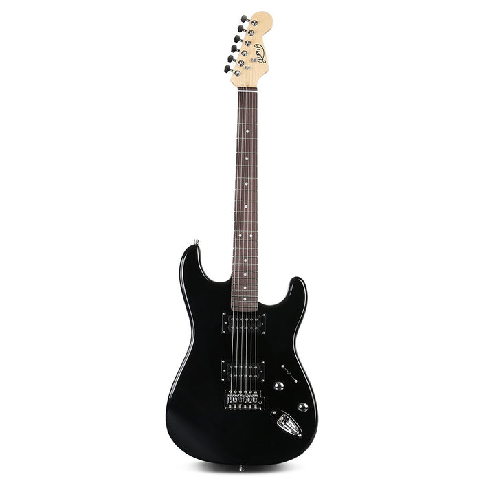 My Best Buy - Alpha Electric Guitar Music String Instrument Rock Black Carry Bag Steel String