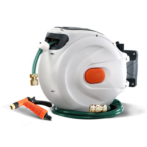 Save time and water with My Best Buy Greenfingers hose reel! 20 Meters