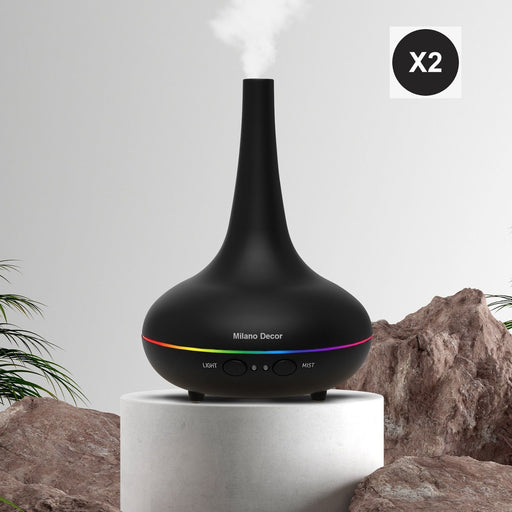 A truly aromatherapy with My Best Buy Milano Decor Ultrasonic Aroma Diffusers Humidifier, Buy 1 Get 1 Free