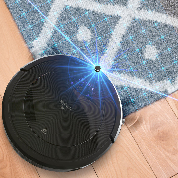 My Best Buy - MyGenie ZX1000 Robotic Vacuum Cleaner with Bonus Aroma Diffuser with 3 Oils