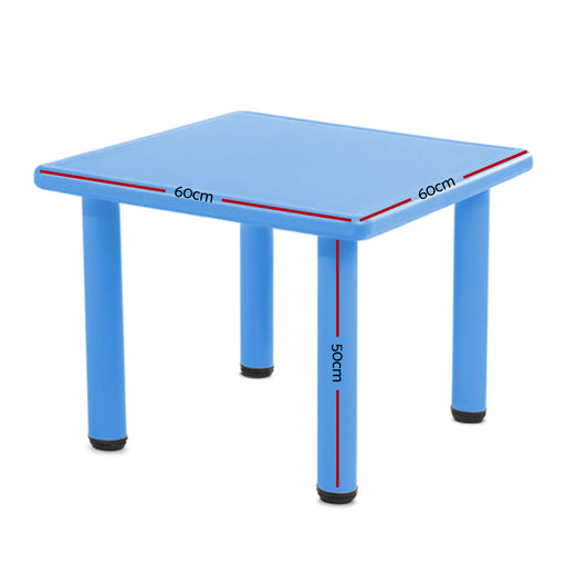 My Best Buy - Keezi 60X60CM Kids Children Painting Activity Study Dining Playing Desk Table