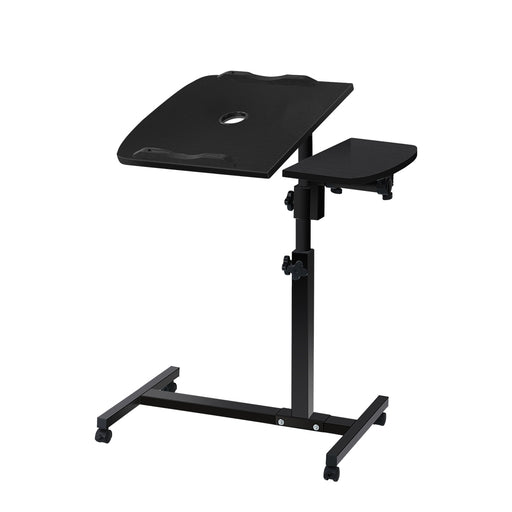 My Best Buy - Artiss Laptop Table Desk Adjustable Stand With Fan - Black