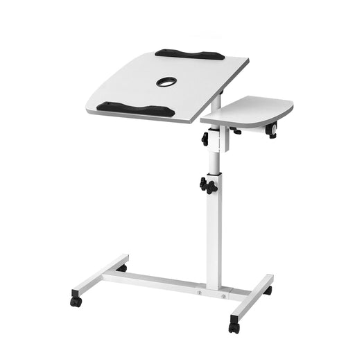 My Best Buy - Artiss Laptop Table Desk Adjustable Stand With Fan - White