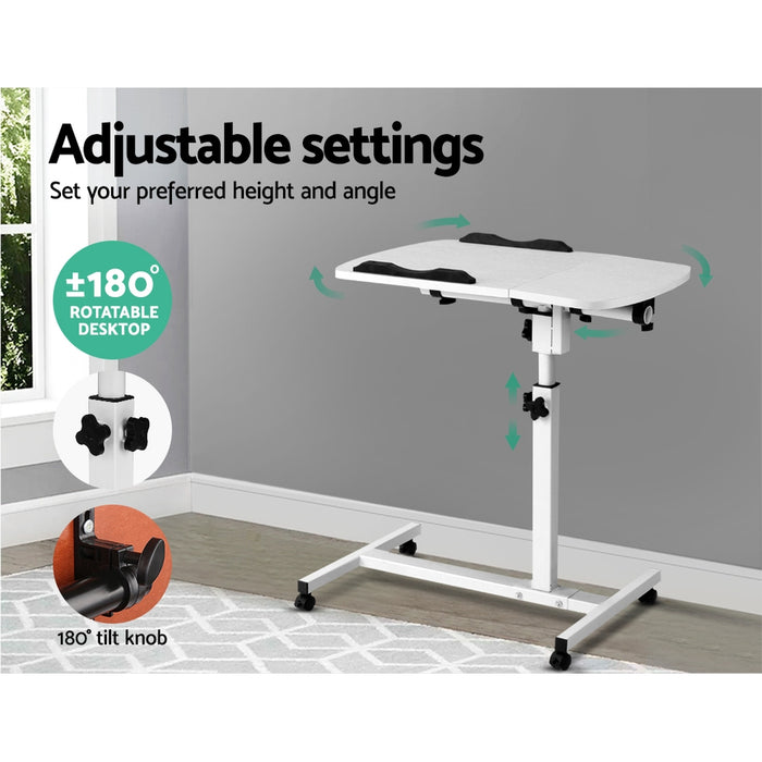 My Best Buy - Artiss Laptop Table Desk Adjustable Stand - White