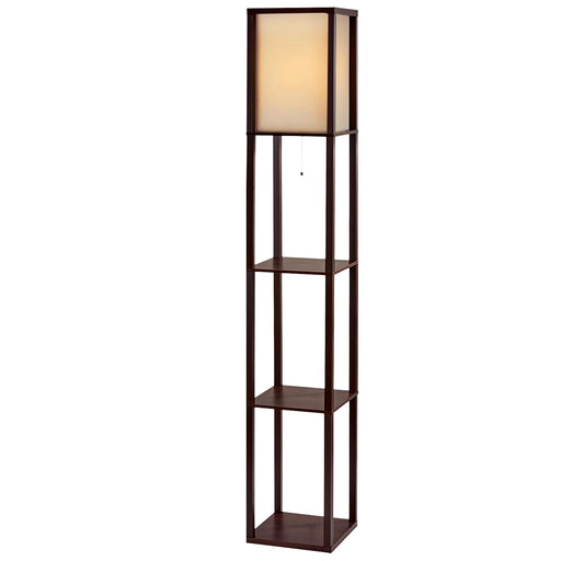 My Best Buy - Artiss Floor Lamp Vintage Reding Light Stand Wood Shelf Storage Organizer Home