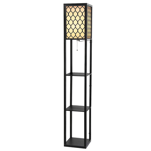 My Best Buy - Artiss Floor Lamp Storage Shelf LED Lamps Vintage Standing Reading Light Bedroom