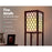 My Best Buy - Artiss Floor Lamp LED Storage Shelf Standing Vintage Wood Light Reading Bedroom