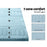 My Best Buy - Giselle Bedding Cool Gel 7-zone Memory Foam Mattress Topper w/Bamboo Cover 8cm - Double