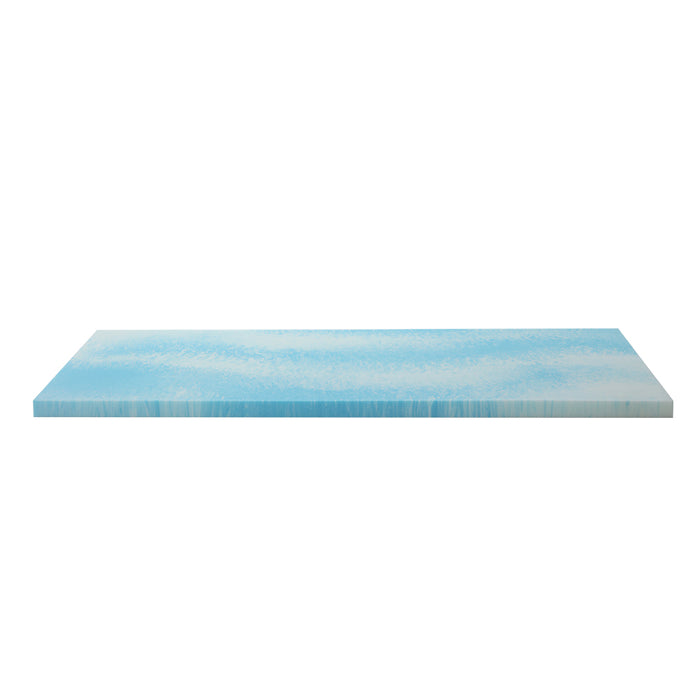 My Best Buy - Giselle Cool Gel Memory Foam Topper Mattress Toppers w/ Bamboo Cover 5cm QUEEN