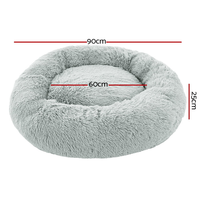 My Best Buy - i.Pet Pet Bed Dog Bed Cat Large 90cm Light Grey