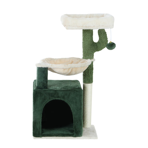 My Best Buy - i.Pet Cat Tree Tower Scratching Post Scratcher Wood Condo Bed Toys House 78cm