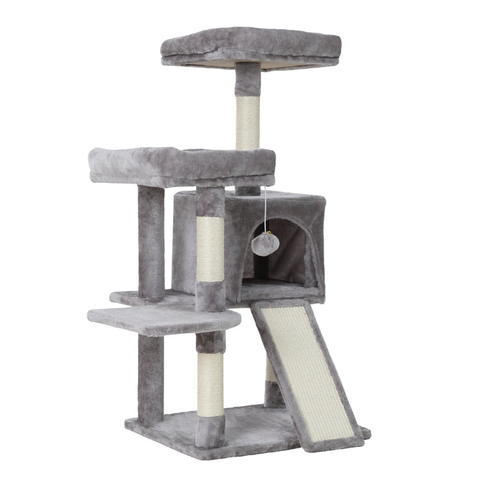 My Best Buy - i.Pet Cat Tree Tower Scratching Post Scratcher Wood Condo House Bed Trees 103cm