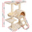 My Best Buy - i.Pet Cat Tree Trees Scratching Post Scratcher Condo Tower House Bed Beige 100cm