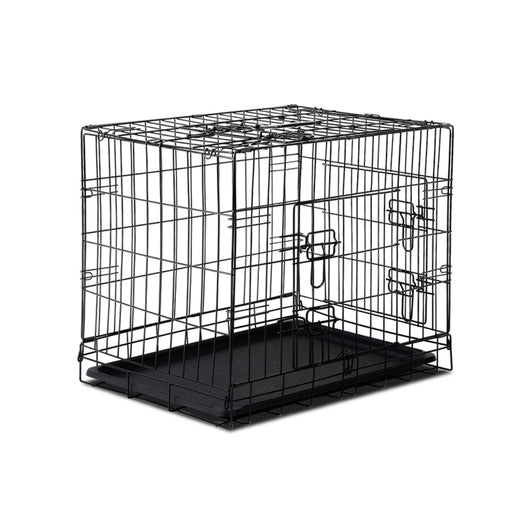 My Best Buy - i.Pet Dog Cage 24inch Pet Cage - Black