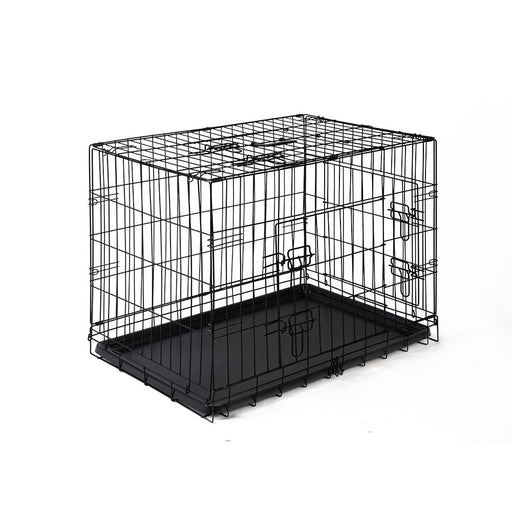 My Best Buy - i.Pet Dog Cage 36inch Pet Cage - Black